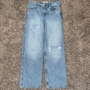 Abercrombie Kids Light Blue Straight Leg Jeans